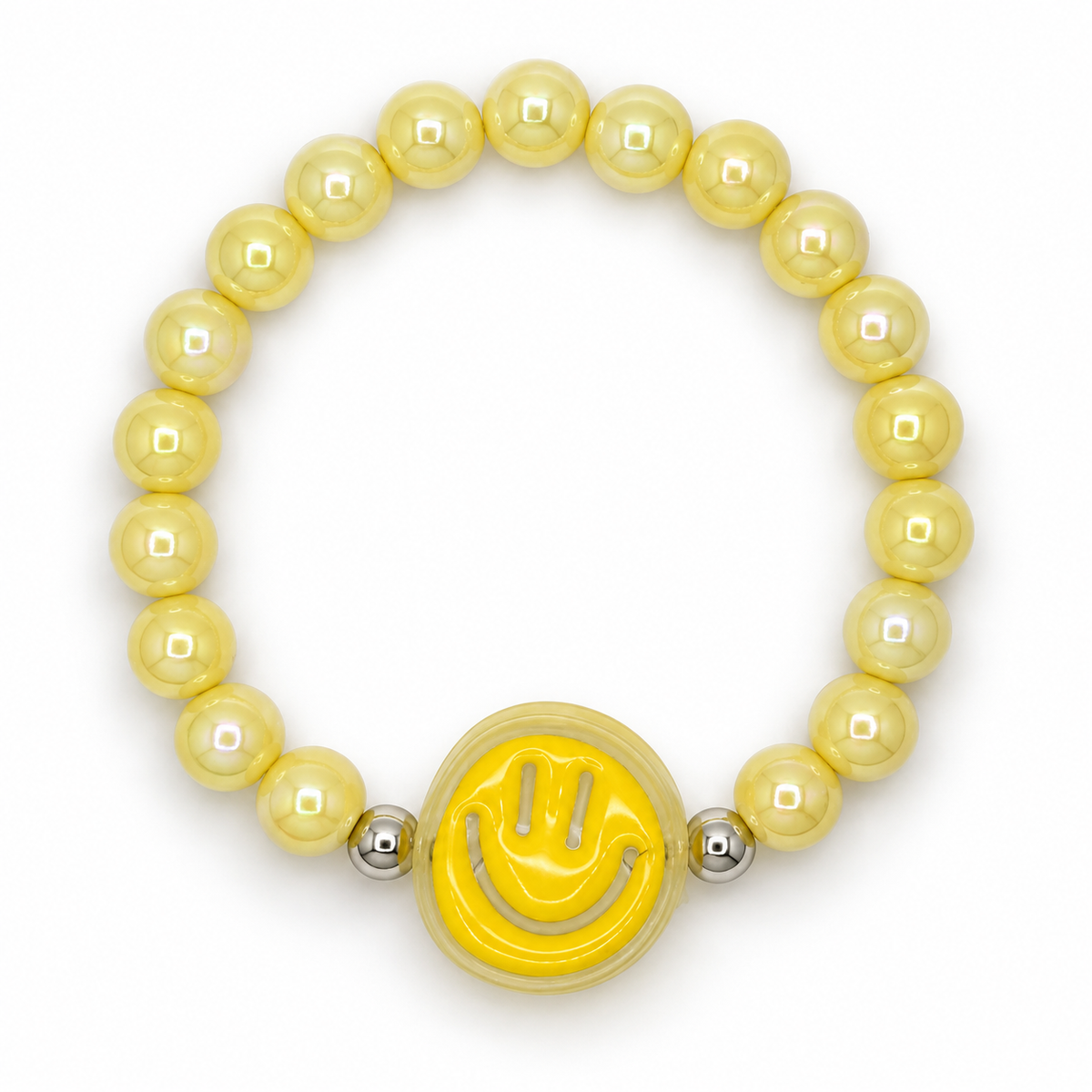 Be Happy Bracelet – Hot Pink
