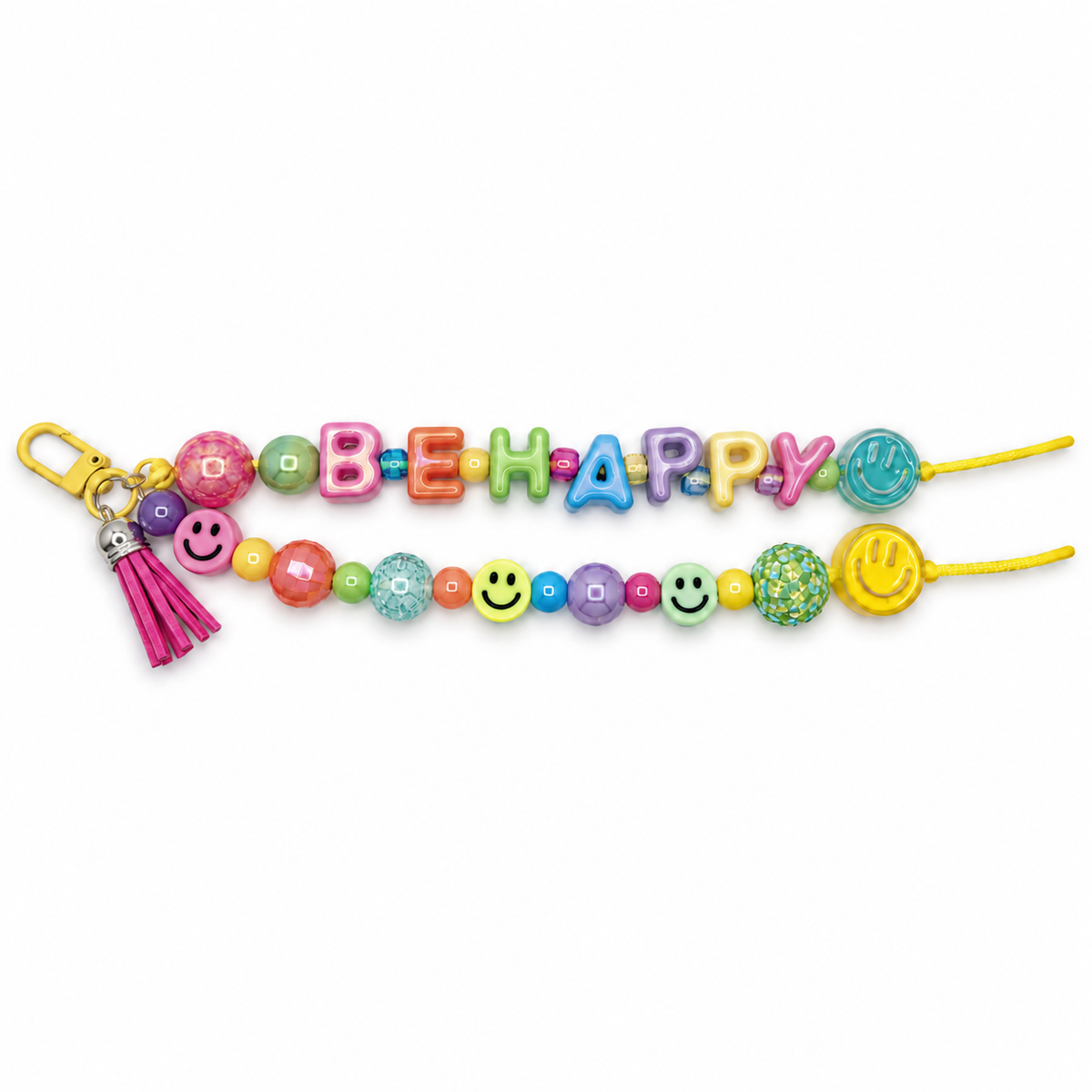 Be Happy Bag Charm