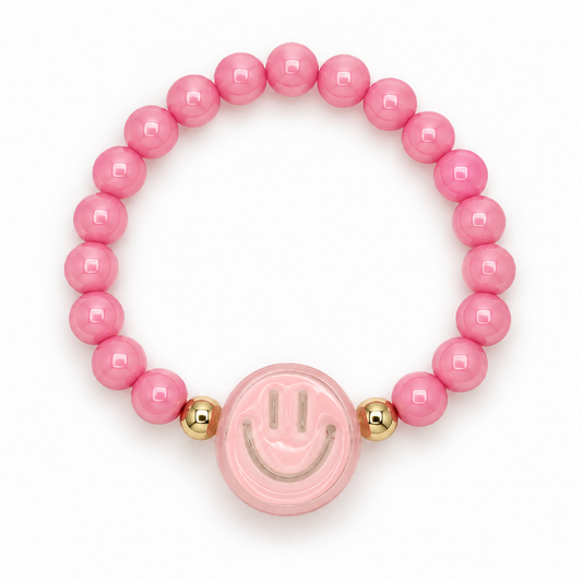 Be Happy Bracelet – Pink