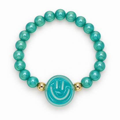 Be Happy Bracelet – Hot Pink