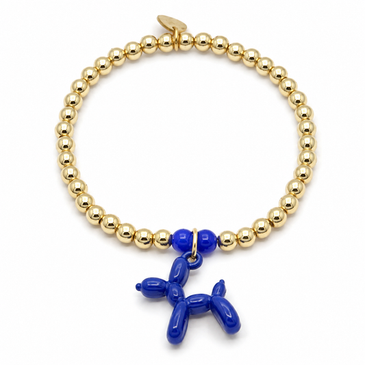 Balloon Dog Charm – Blue