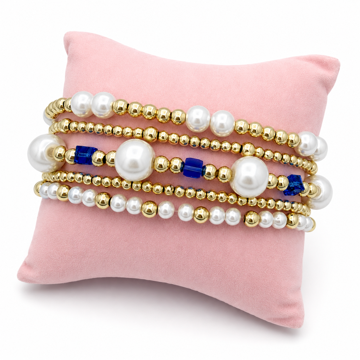 Sapphire & Pearls