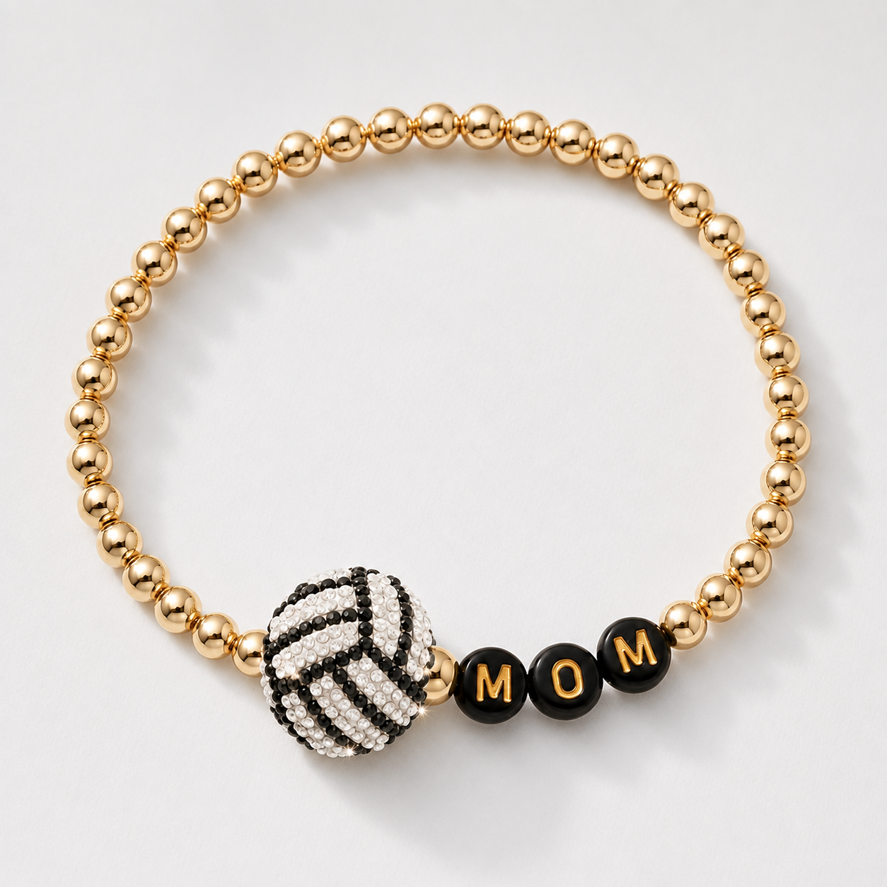 Bling Sports Mom Bracelet