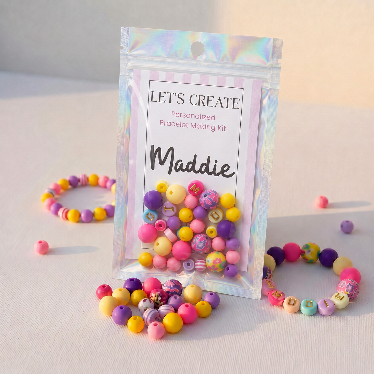 Personalized Party Favor Bracelet Kit