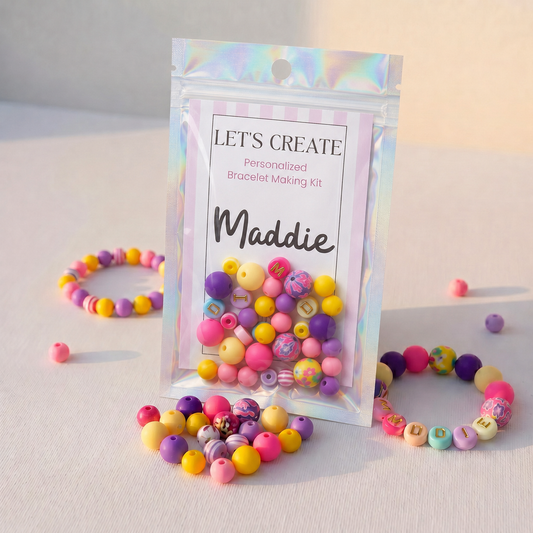 Personalized Party Favor Bracelet Kit