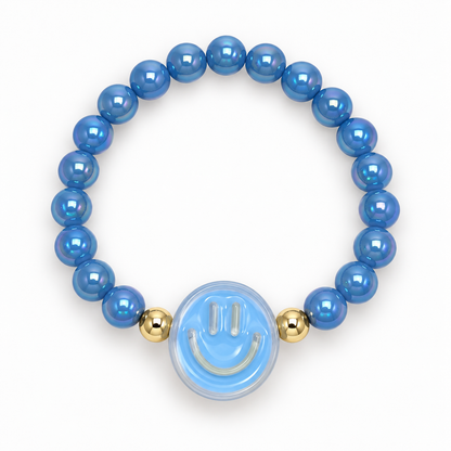 Be Happy Bracelet – Hot Pink