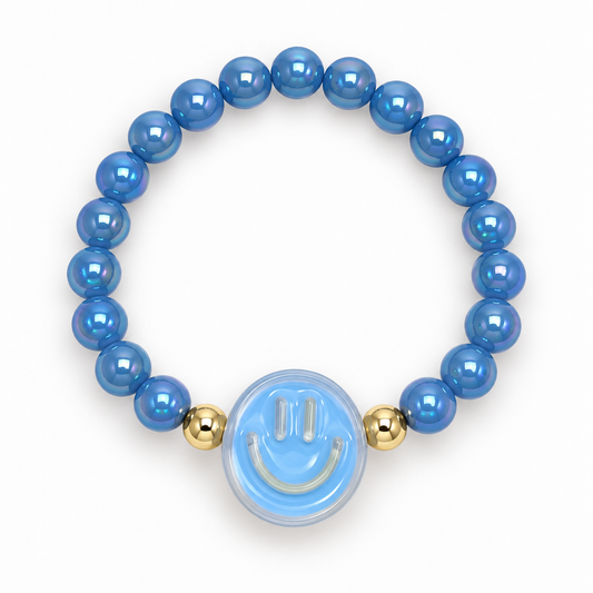 Be Happy Bracelet – Blue