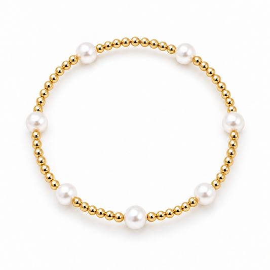 Elegant Freshwater Pearl Bracelet
