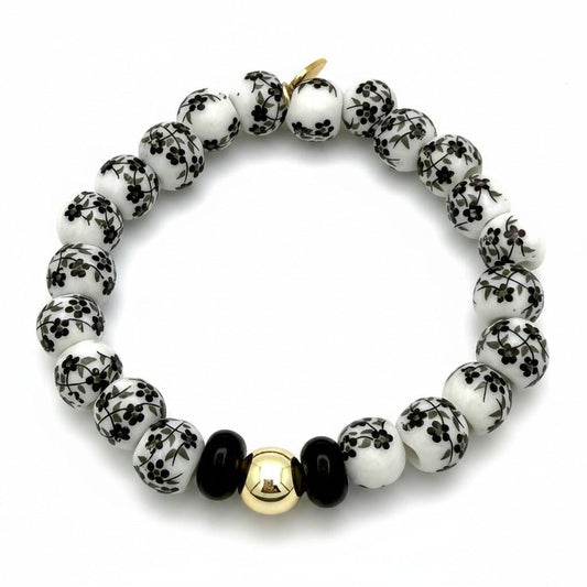 Floral Statement Black