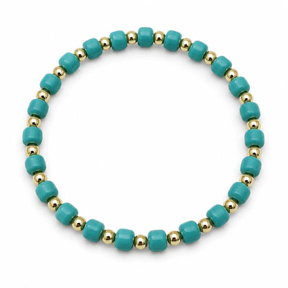 Glass Seed Bead Bracelet – Choose Your Color