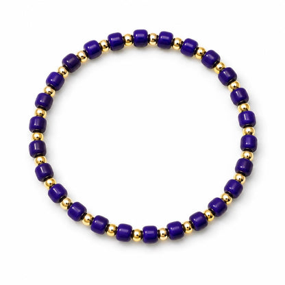 Glass Seed Bead Bracelet – Choose Your Color