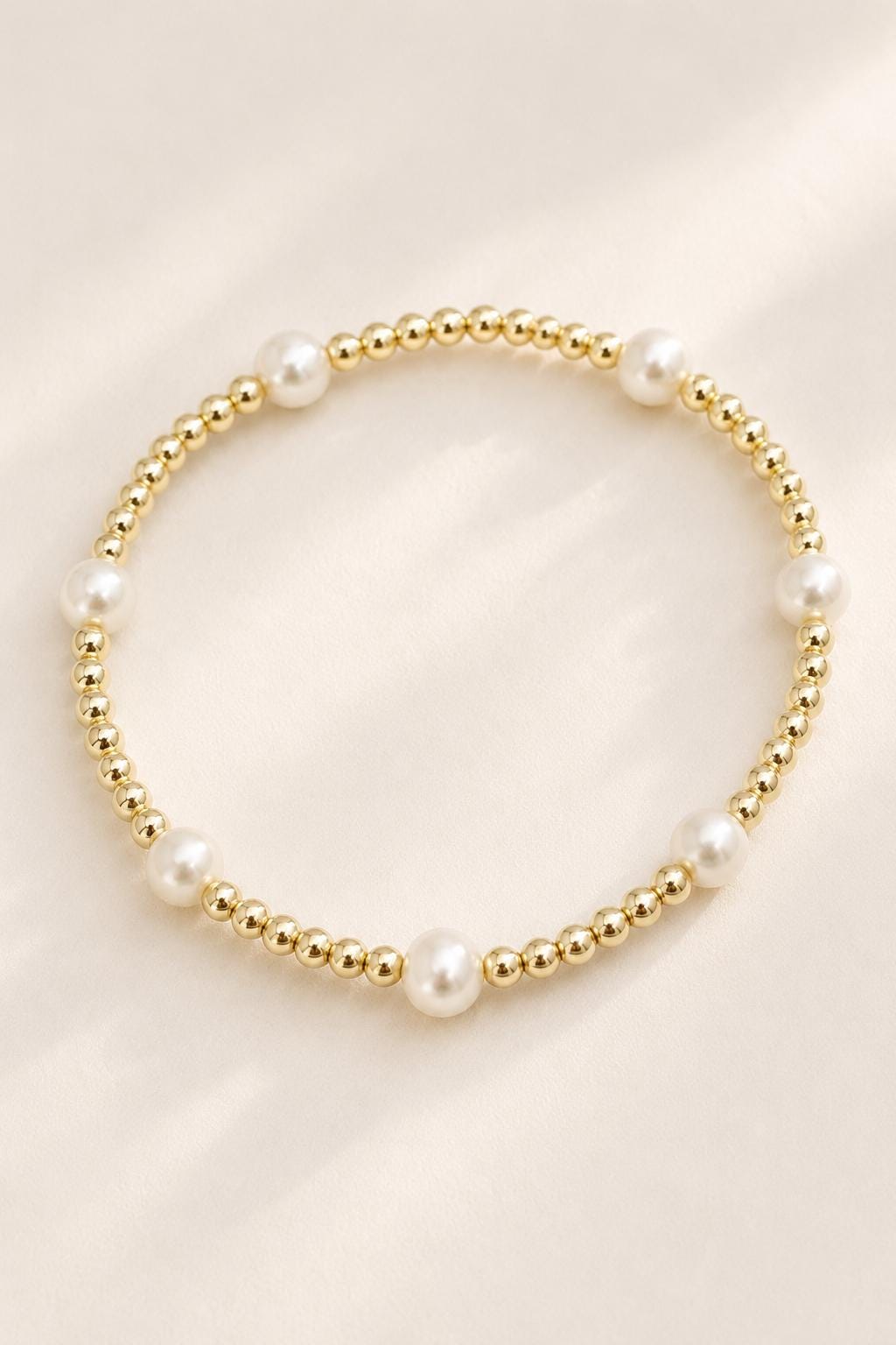 Elegant Four Pearl Stack or Singles