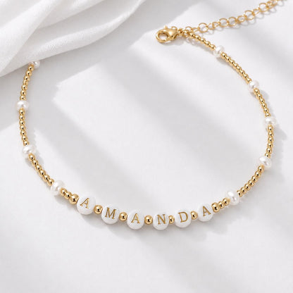 Elegant Freshwater Pearl Necklace & Bracelet Set