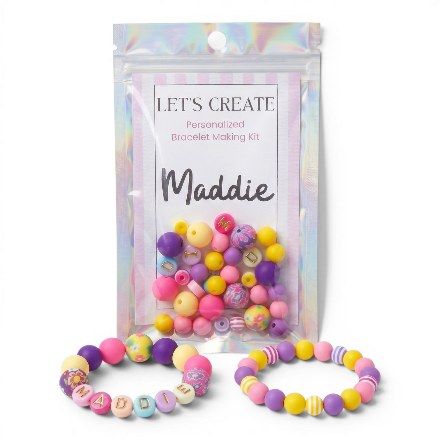 Personalized Party Favor Bracelet Kit