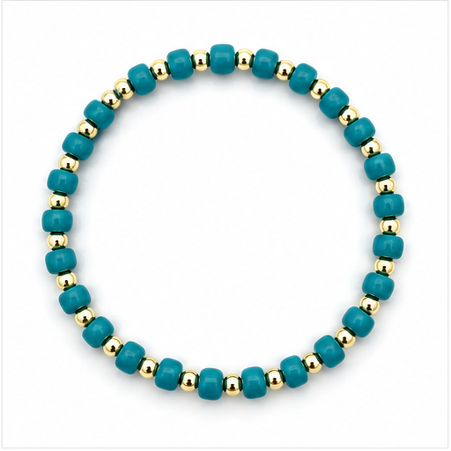 Glass Seed Bead Bracelet – Choose Your Color